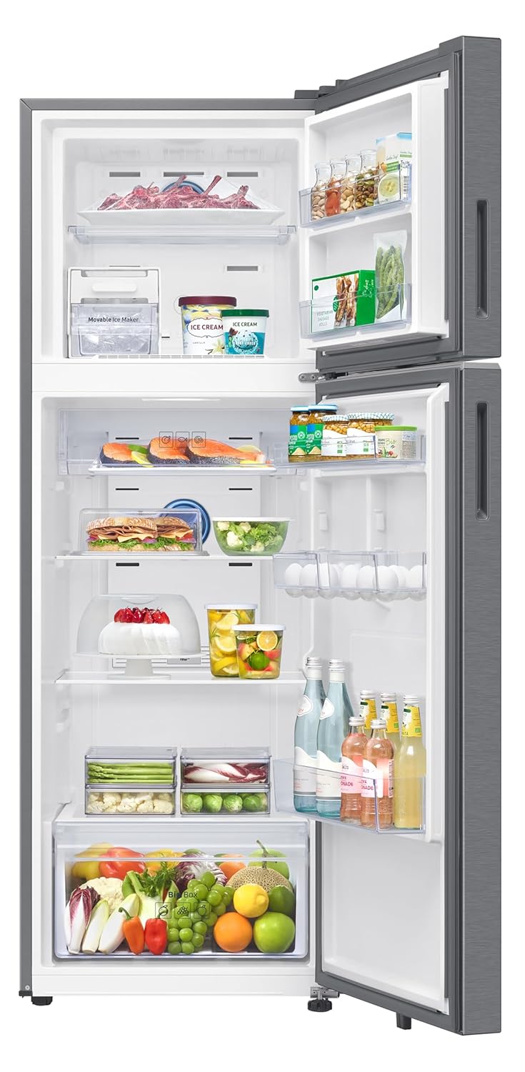 Samsung 350 L Frost Free Double Door WiFi Enabled Bespoke AI Refrigerator RT38DG5A4DSLHL